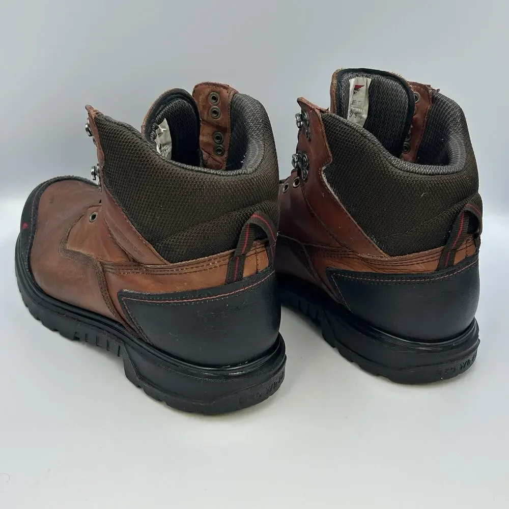 Red Wing Boots Men's Size 10 E2 Steel Toe Work ASTM F2413-11 2403 Missing Laces